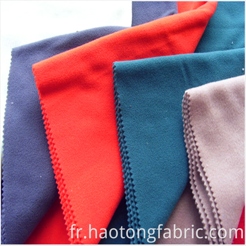 Double Sided Brushed Polyester Fleece Dress Fabric